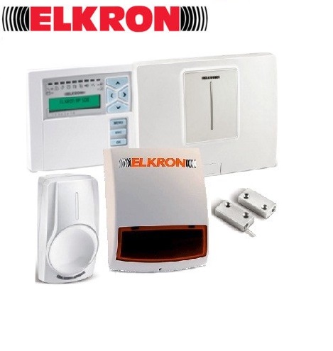 Pack Centrale d'alarme filaire ELKRON MP508 Maroc